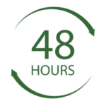 48 hours photography turnaround time